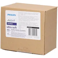 Philips Avent Pacifier ultra soft nighttime 4 pack 0-6 mdr. blå/grøn/gul/rød