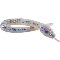 Wild republic Kosedyr - 137 cm - Foliediamant Blue Slange - - OneSize - Kosedyr