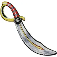 Impulse Toys piratsverd, med enkel LT-tag.