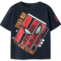 Name it T-skjorte - NmmAjit - Spider-Man - Navy Blazer - - 2 år (92) - T-skjorte
