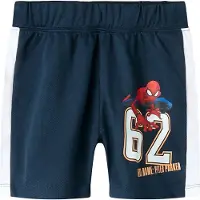 Name it Shorts - NmmAnri - Spider-Man - Navy Blazer - - 3 år (98) - Shorts