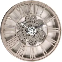Home Styling Collection veggklokke med synlig mekanisme, Ø 39 cm