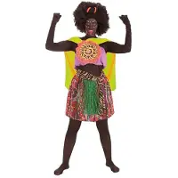 Creaciones Llopis Afrikansk Jungel Voksenkostyme