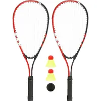 Avento speedbadminton-sett 46BL rød/grå