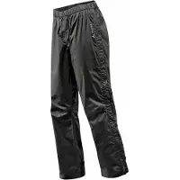Vaude Men's Fluid Full-zip Pants II S/S, regnbukser, herre, svart