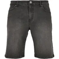 Urban Classics Relaxed Fit Jeans Shorts svart