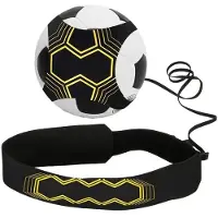 INF Elastisk treningsstrikk for fotball gul / svart