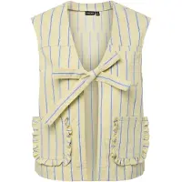 Pieces Pcbillo Tie Denimvest