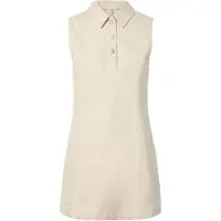 Pieces Pcgrace Denim Polo Minikjole