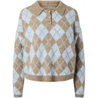 Y.A.S Yaschelli Polo Strikket Pullover