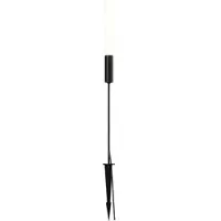 Maytoni LED-gatelampe Flare, 59 cm, jordspyd, grafitt, IP65