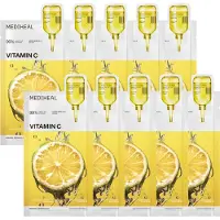 Mediheal Vitamin C Essential Mask Clear Toning 10 pieces