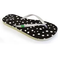 Brasileras Printed Topos Flip-flops