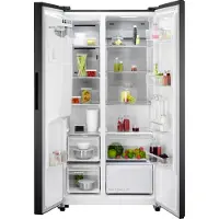 AEG ORX9V351DB, Frittstående, Fransk Dør, Rustfritt stål, Berøringskontroll, 572 l, SN-ST
