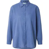 Pepe Jeans for woman. PL3051386 Bernadette navy shirt (L), Casual, Linen, Long sleeve