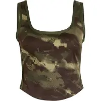 Adidas Originals Camo Corset Ermeløs T-skjorte