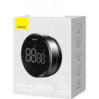 Baseus Timer Timer Stopper Heyo Pro Dark Cyfrowy