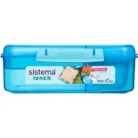 Sistema Matboks - Bento Lunch - 1,65 L - Blå - - OneSize - Matboks
