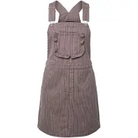 Pieces Pcbillo Dungaree Denimkjole