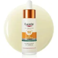 Eucerin Oil Control Serum Spf50 30ml Ansikts Solkrem