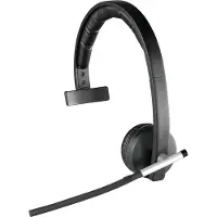Logitech Wireless Headset Mono H820e - Hodesett - on-ear - DECT - trådløs