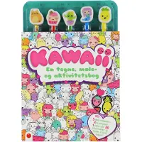 Forlaget Bolden Maling og Aktivitetsbok m. Blyanter - Kawaii - D - - OneSize - Aktivitetsbok