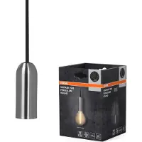 Osram hengelampe VINTAGE 1906 ROUND, krom, metall, Ø 10 cm
