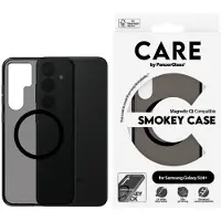 CARE by PanzerGlass Flagship Case Urban Combat Smokey w. Black QI Compatible Samsung Galaxy S24+
