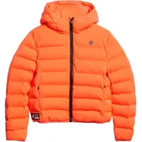 Superdry for woman. W5011103A Quilted jacket Code All Seasons orange (S), Casual, Recycled Polister, Sustainable