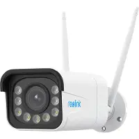 Reolink W430 - Nettverksovervåkingskamera - kule - utendørs, innendørs - værbestandig - farge (Dag og natt) - 8 MP - 4K - variabel fokallengde - lyd - trådløs - Wi-Fi - 2.4GHz radio, 5 GHz-radio