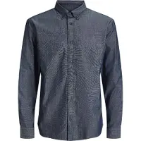 Jack & Jones Blarichard Chambray Skjorte Med Lange Ermer