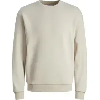Jack & Jones Collegegenser - JjBradley - Moonbeam - - 8 år (128) - Collegegenser