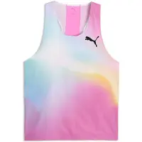Puma Lightspeed ULTRAWEAVE Graphic Running Singlet Men, Clothing, Poison Pink, S