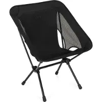 Helinox Chair One (RE), 145 kg, campingstol, 4 ben, 1,02 kg, aluminium, nylon, polyester, gummi, silikon, svart