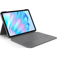 Logitech Combo Touch-tastaturveske til iPad Air 11" (M2 M3) og 5. generasjon - oxfordgrå