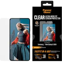 PanzerGlass Samsung Galaxy S26 Ultra-Wide Fit m. FastFit In-A-Box Beskyttelsesglass - 9H - Klar