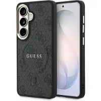 GUESS Samsung Galaxy S26 4G Gold Frame-deksel - MagSafe-kompatibel - Svart