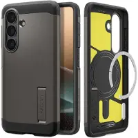 Spigen Tough Armor Mag MagSafe-etui for Samsung Galaxy S26 - Grå
