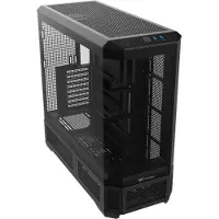 Thermaltake View 600 TG - FT - utvidet ATX (E-ATX) - sidepanel med vindu (herdet glass) - ingen strømforsyning (PS2) - svart - USB/lyd