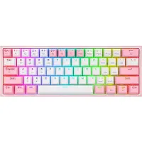 Redragon K616-RGB Fizz Pro Pink - US layout - US Internasjonal - Rosa
