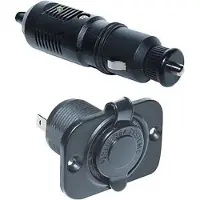 Blue Sea Systems Dc-plugg Og-kontaktsett 12v