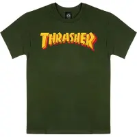 Thrasher Stacked Kortarmet T-skjorte