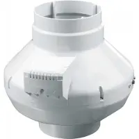 Vents VK 150 sentrifugal kanalvifte 15 cm 80 W, hvit