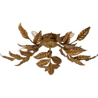 QAZQA Vintage taklampe antikk gull 5-lys - Linden