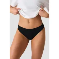 ICANIWILL Smooth Seamless Stringtruse 2 pack Svart