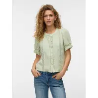 Vero Moda Natali 2/4 Lace Kort Ermet Bluse