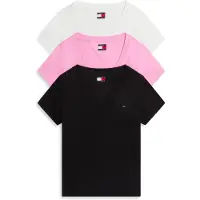 Tommy Hilfiger Dw0dw23160 Ermeløs T-skjorte 3 Enheter