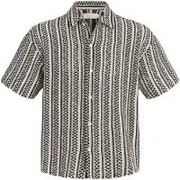 Jack & Jones Cotedazur Bellagio Crochet Kortarmet Skjorte