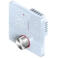 Mtp Products BHT-009GCLW Programmerbar WiFi-smarttermostat fra Tuya - hvit