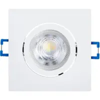 Eglo SALICETO innfelt KIP 88x88 6W 500LM 4000K dimbar hvit